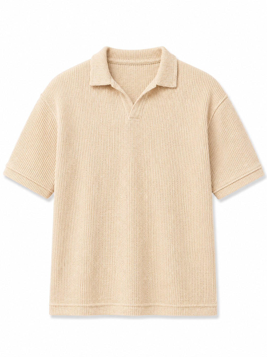 HUMAN ERROR POLO - BEIGE