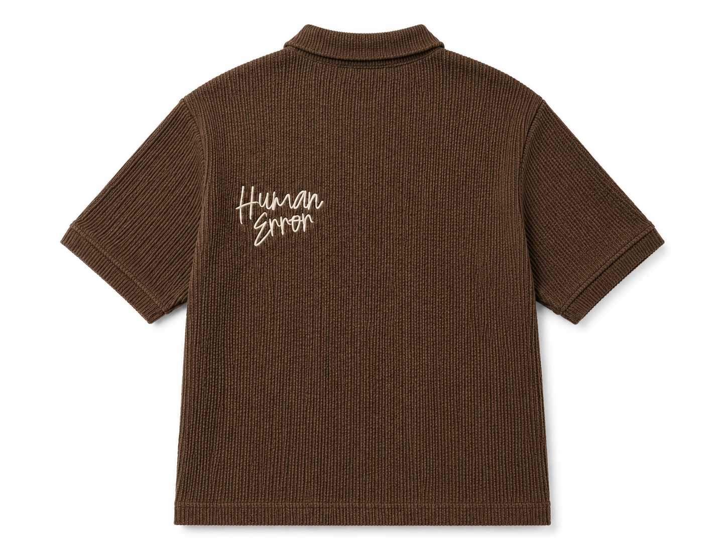 HUMAN ERROR POLO - BROWN