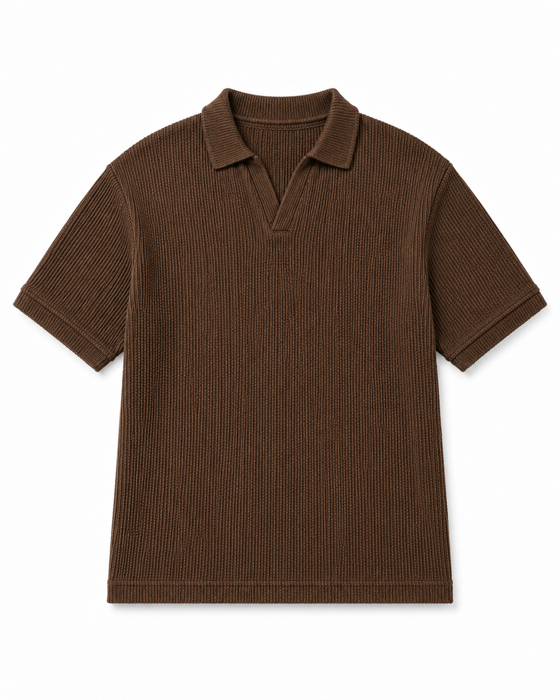 HUMAN ERROR POLO - BROWN