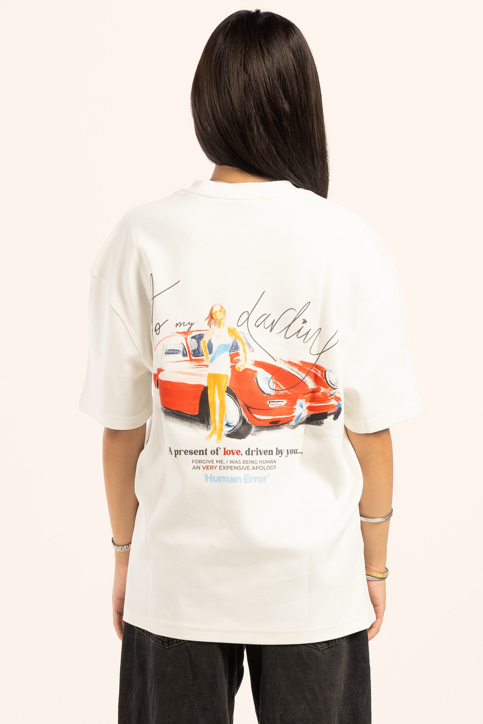 FOR MY DARLING T-SHIRT - WHITE