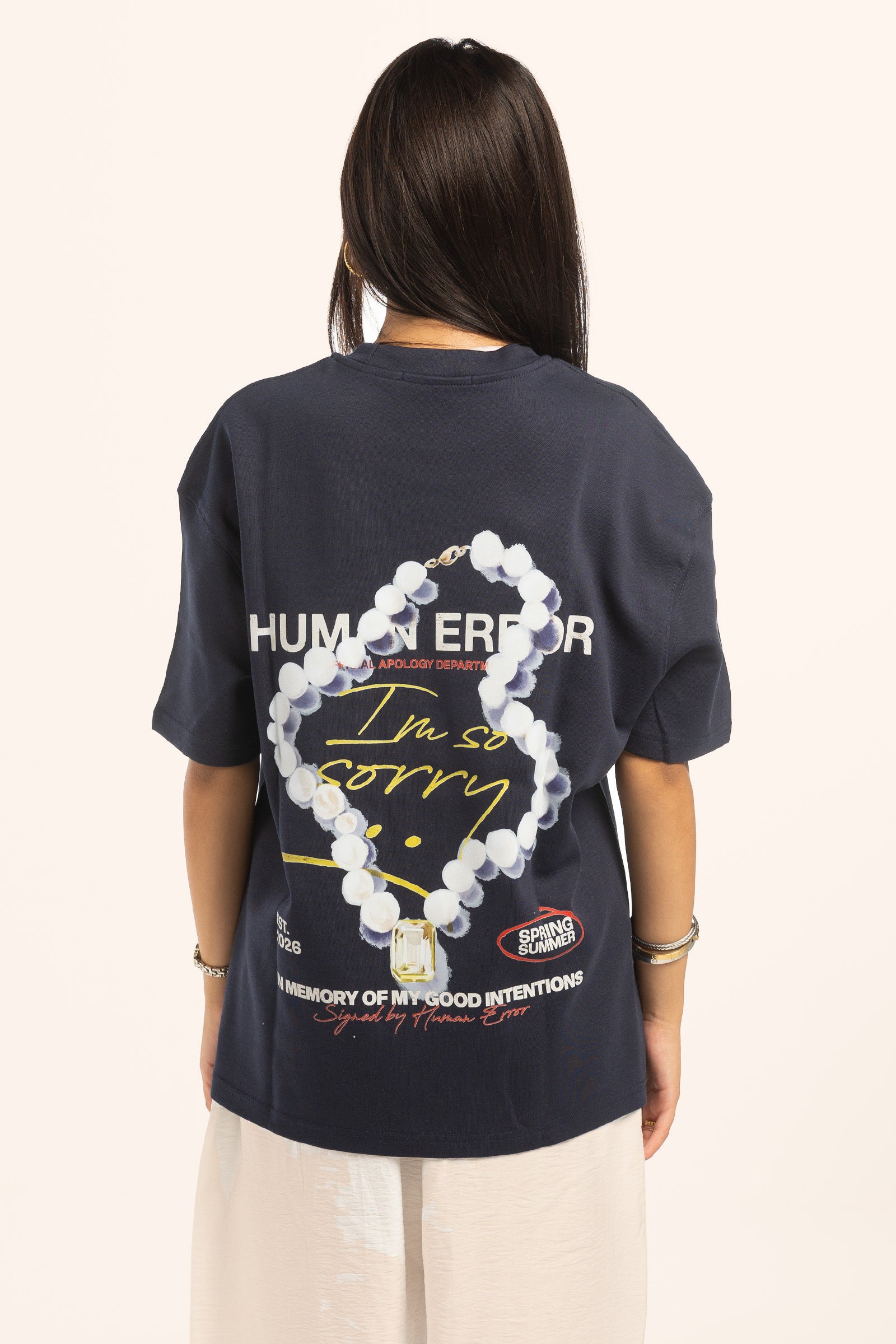 I AM SO SORRY T-SHIRT - NAVY