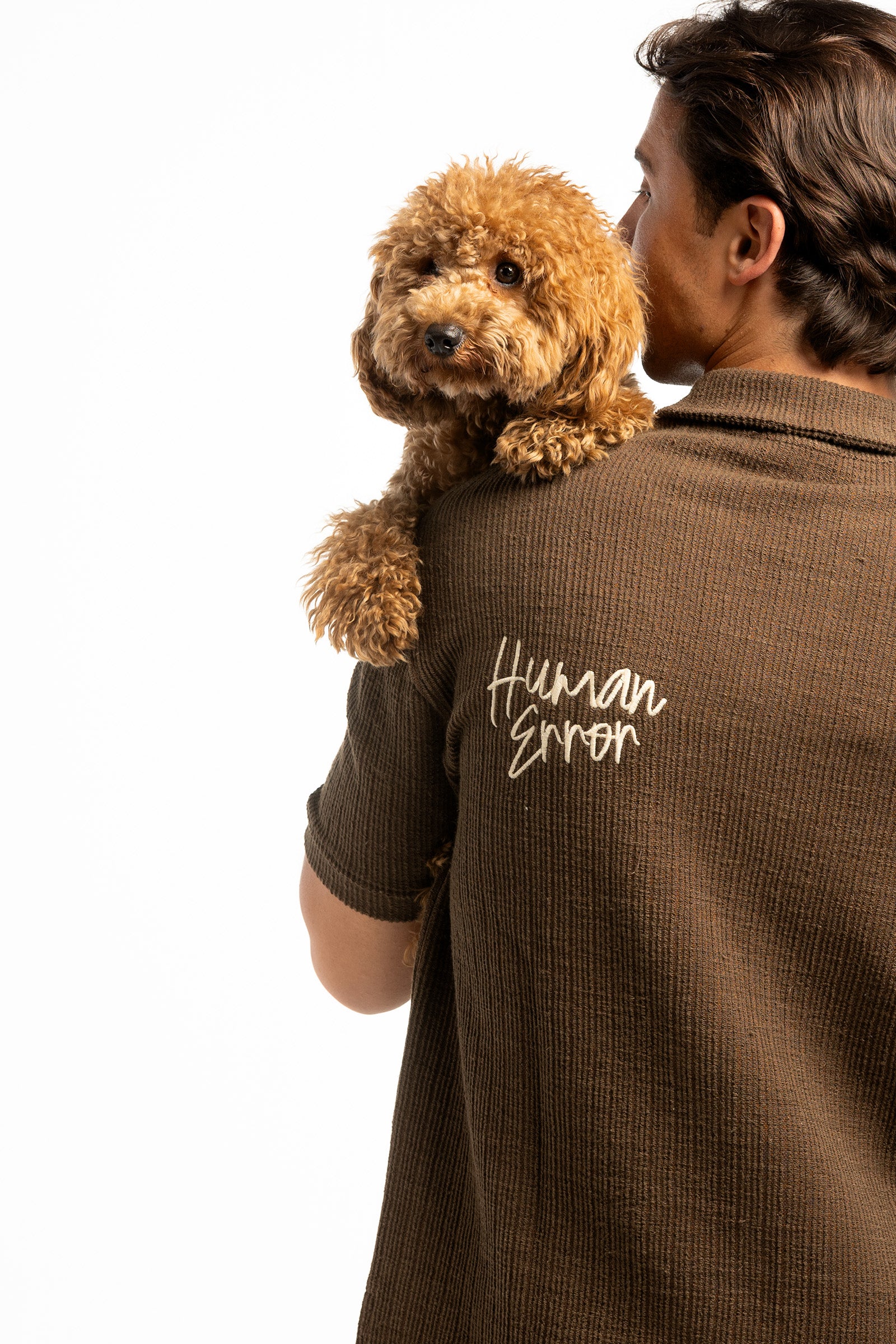 HUMAN ERROR POLO - BROWN